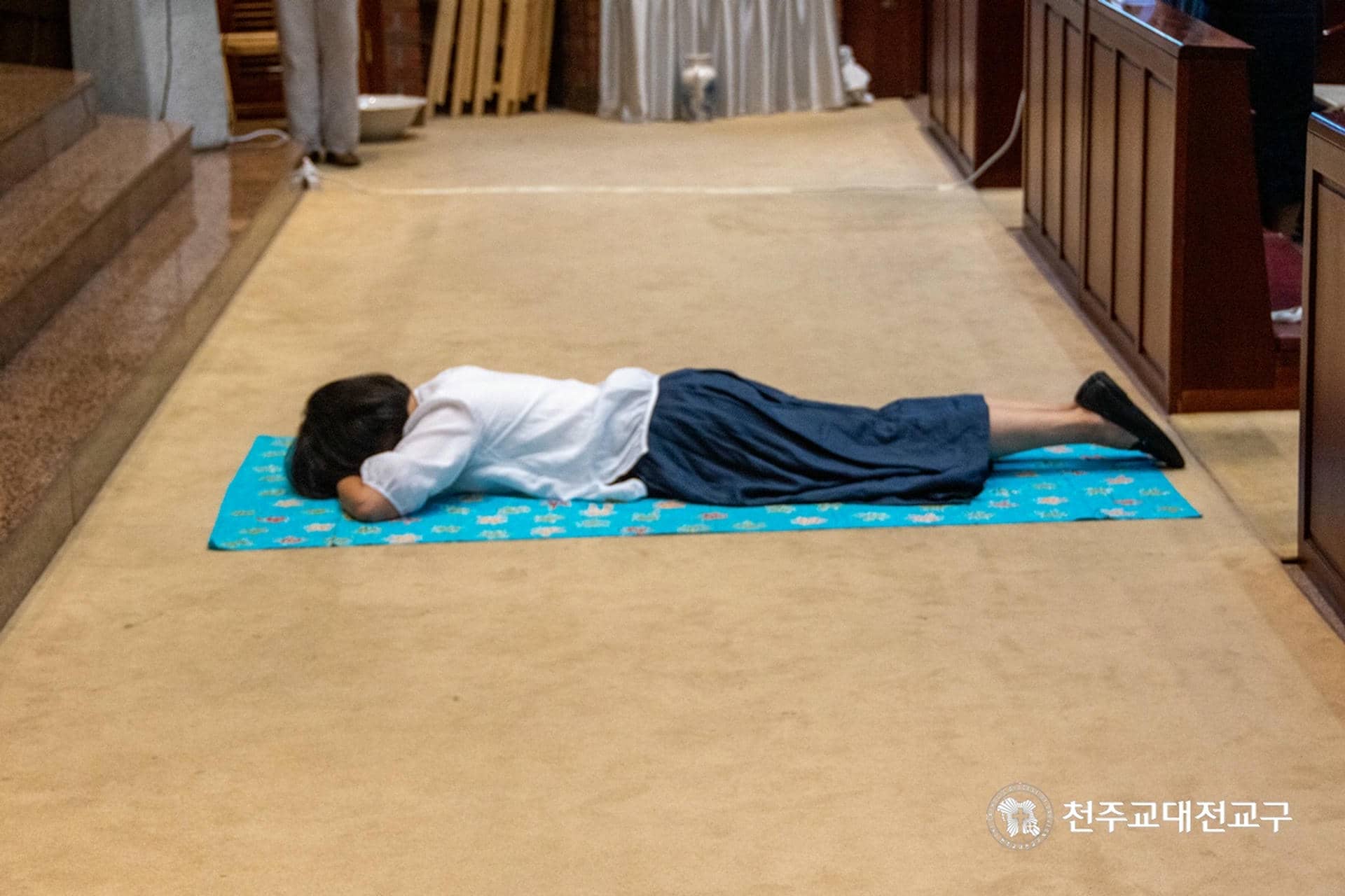 first korean missionary prostrate