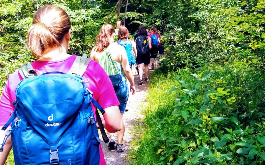 Filling our inner backpack on the way!